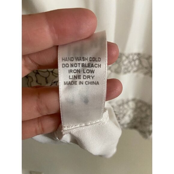 NWT Fable white sheath business casual dress size xs - Picture 6 of 7